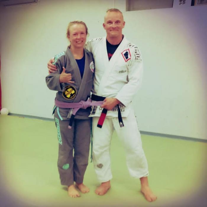 Purple belt · July 30, 2018 · Promoted by Mikko Takalo
