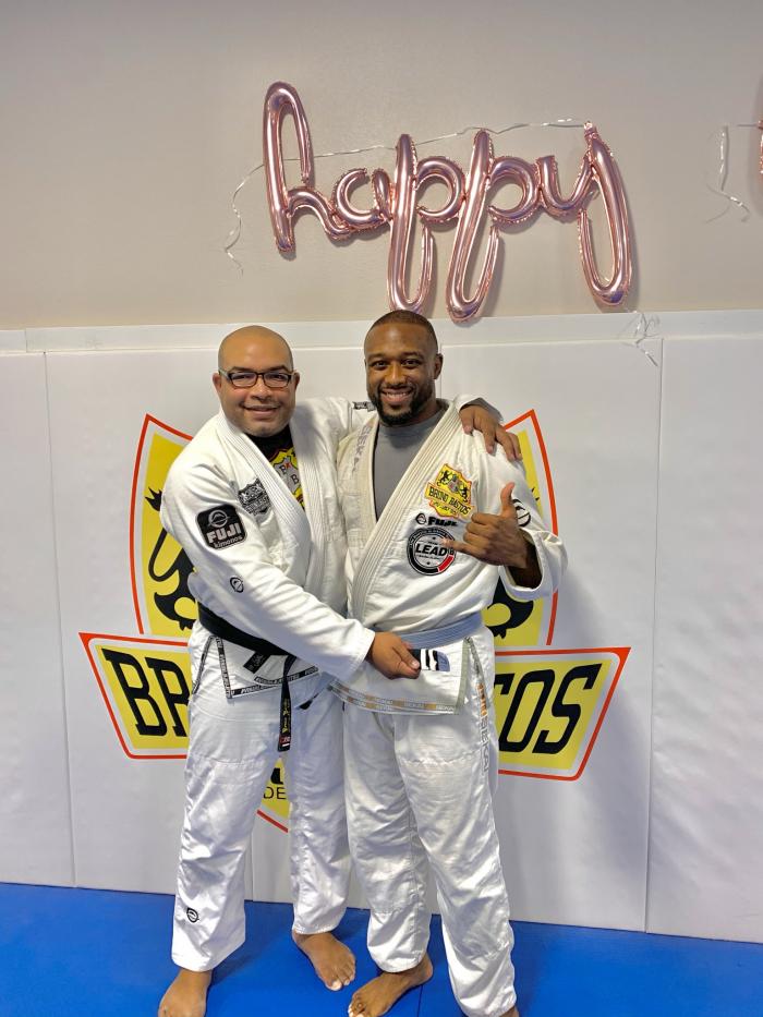 2 Stripe Blue Belt