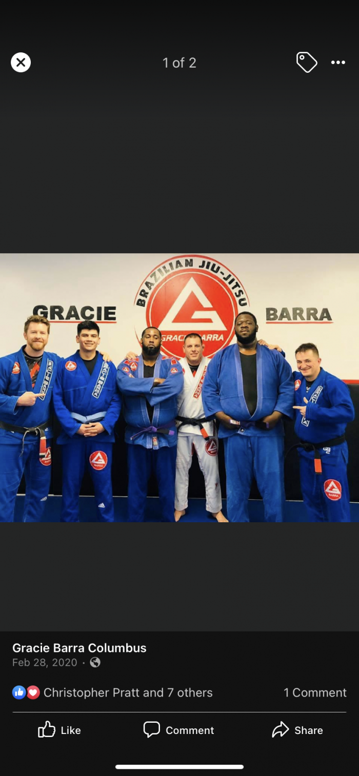 Purple belt · February 28, 2020 · Promoted by Joshua Bowlin