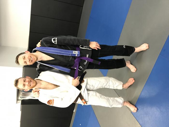 Purple belt · October 6, 2016 · Promoted by Josh Griffiths