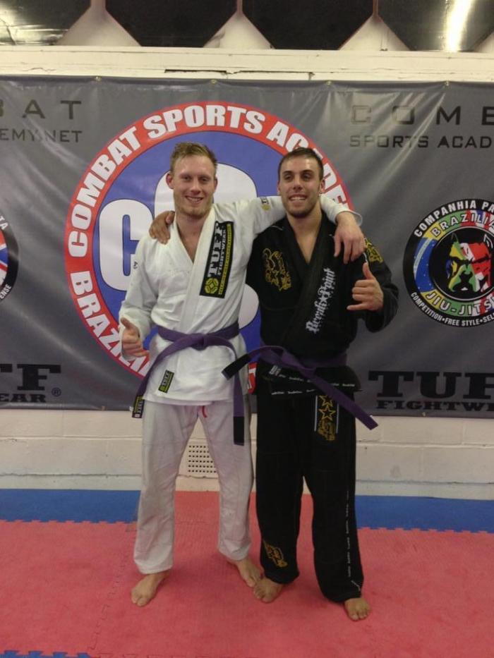 Purple belt · January 1, 2013 · Promoted by Lee Johnson