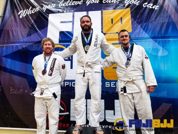 Around 2 months of training in and decided to do a tournament.  Wasn't good, but it was nice to experience it.