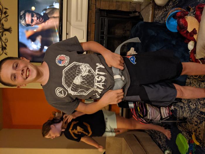 Gray belt · February 15, 2021 · Promoted by Michael Sanford