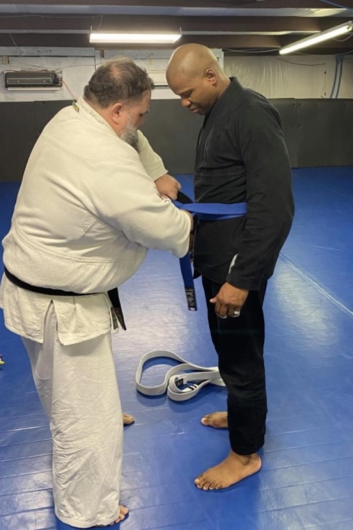 Blue belt · March 22, 2021 · Promoted by Christopher Popdan