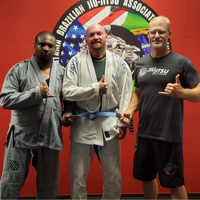 Blue belt · August 18, 2020 · Promoted by Kevin Outten