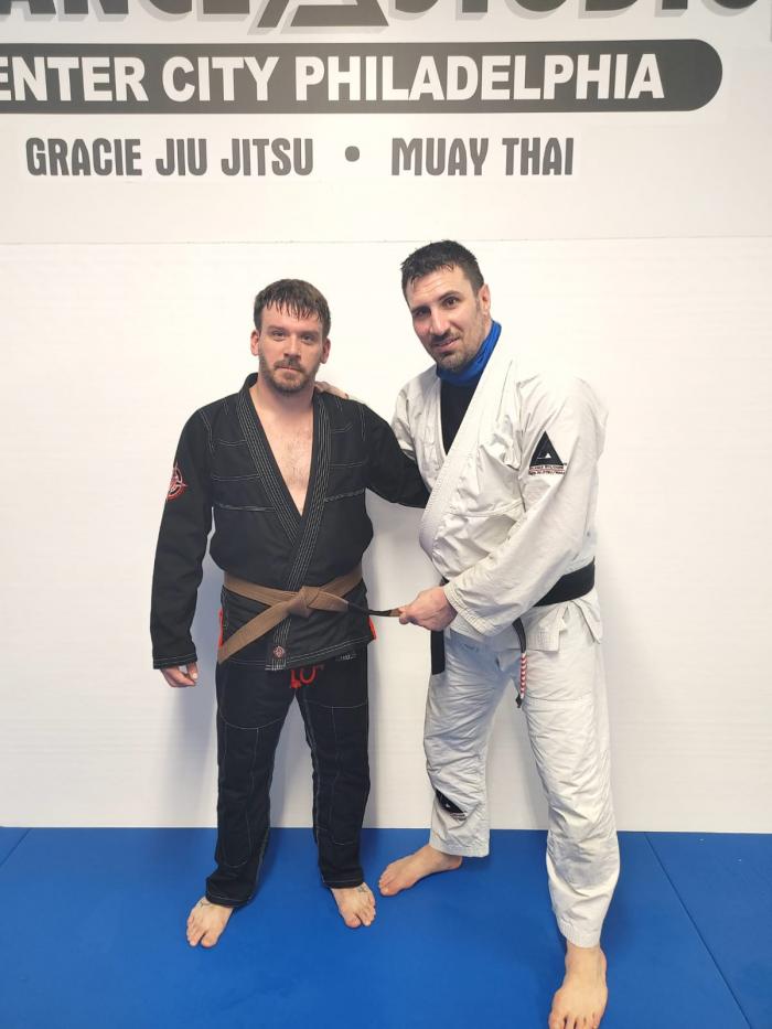 Brown belt · March 23, 2021 · Promoted by Migliarese Brothers