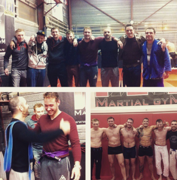 Purple belt · April 5, 2015 · Promoted by Cedric Stephane Rutty