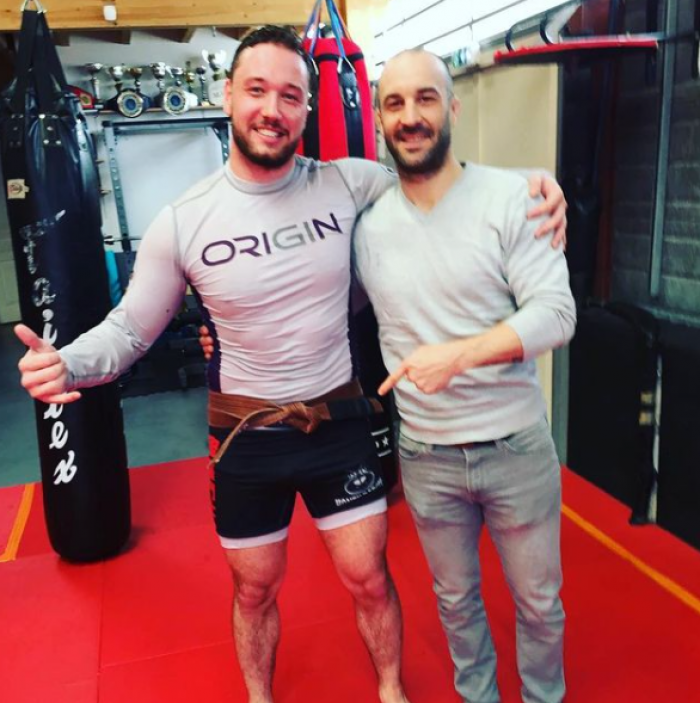 Brown belt · March 25, 2018 · Promoted by Cedric Stephane Rutty
