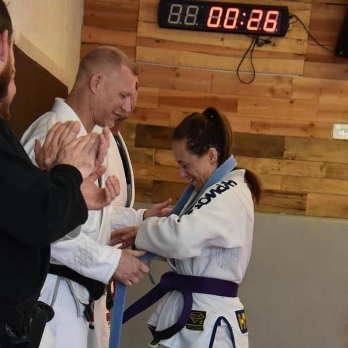 Purple belt · March 13, 2021 · Promoted by Shaun Wasdo