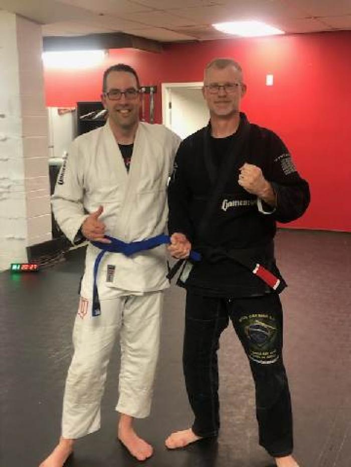Blue belt · December 1, 2020 · Promoted by Kevin Outten