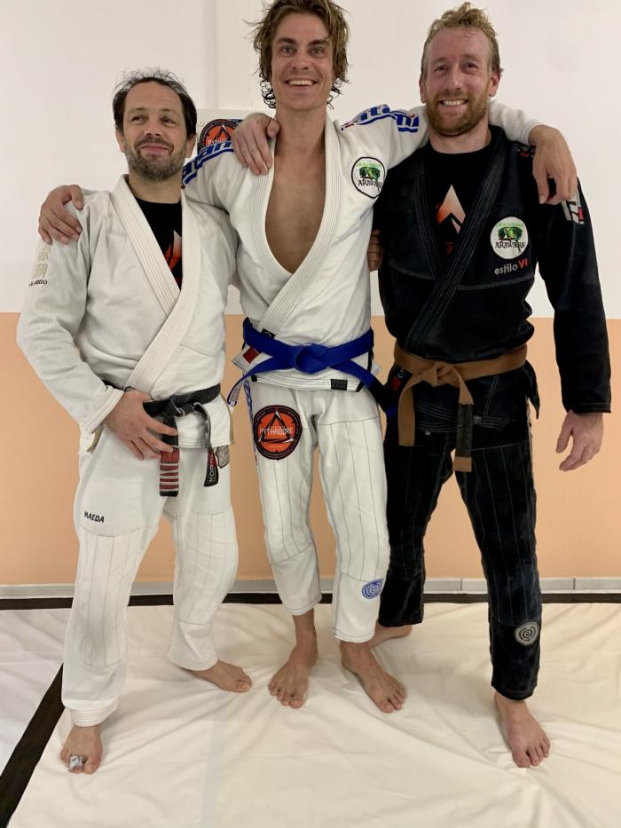 Blue belt · January 9, 2021 · Promoted by Emmanuel Fernandez