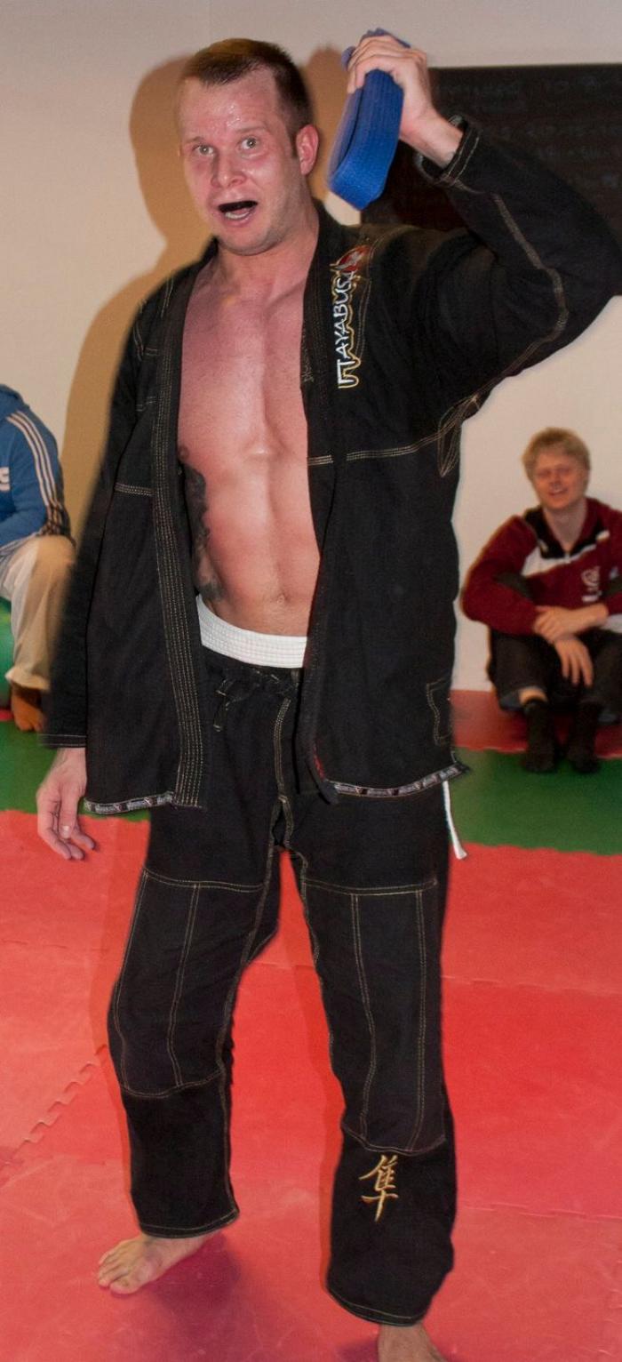 Blue belt · March 31, 2012 · Promoted by Arnar Freyr Vigfússon