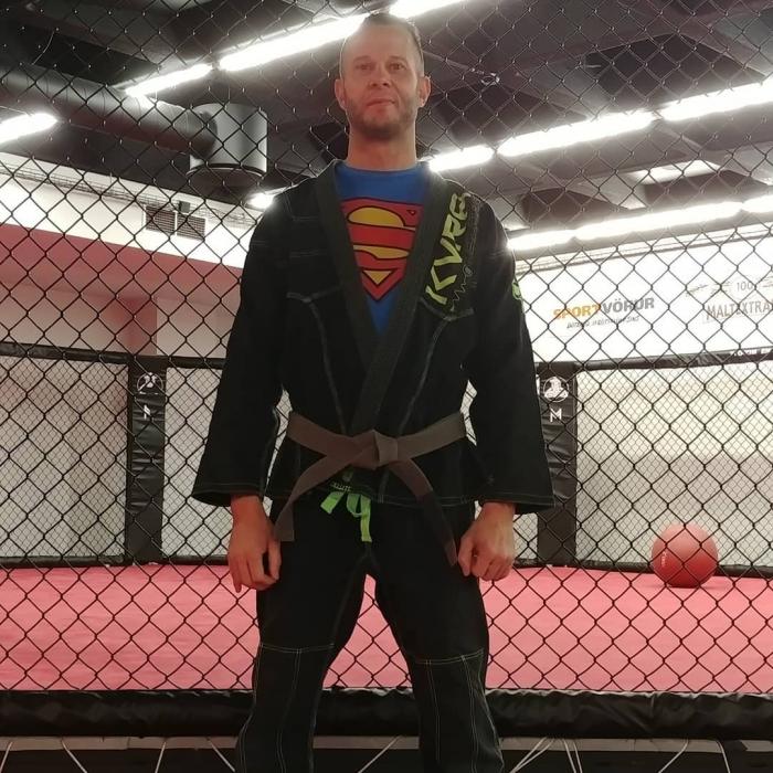 Brown belt · December 24, 2018 · Promoted by Arnar Freyr Vigfússon