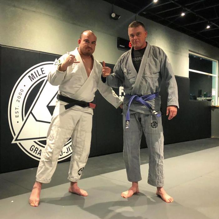Blue belt · October 27, 2018 · Promoted by Colin Morrison