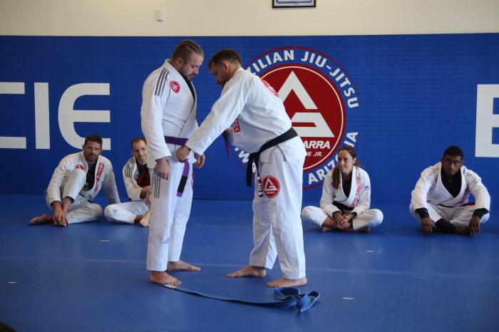 Purple belt · March 27, 2021 · Promoted by Luis Freire
