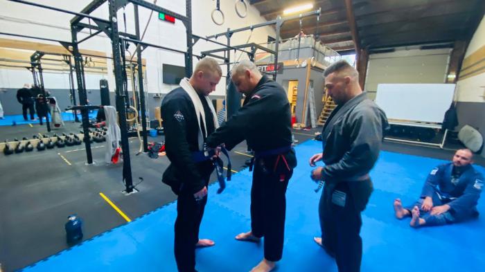 Blue belt · March 28, 2021 · Promoted by Iwan Hansen