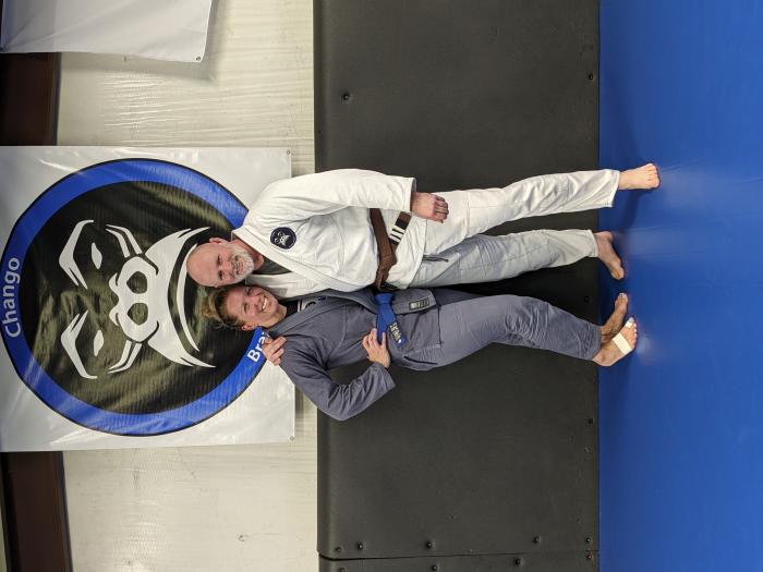 Blue belt · March 22, 2021 · Promoted by Tyler Cook, Franklin Jiu Jitsu Club