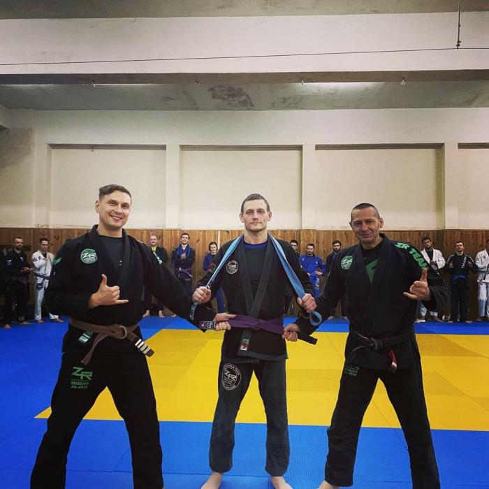 Purple belt · December 25, 2020 · Promoted by Anton Maksymov