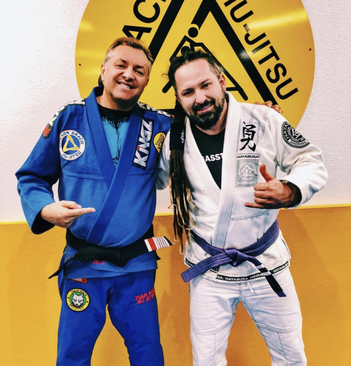 Purple belt · November 27, 2014 · Promoted by Professor Amilcar "Mica" Cipili & Master Royler Gracie