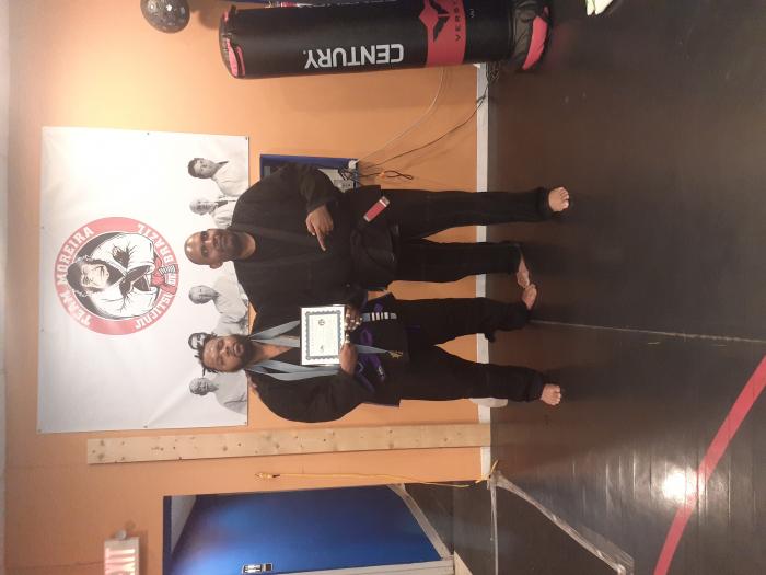 Purple belt · March 23, 2021 · Promoted by Zachary Holston