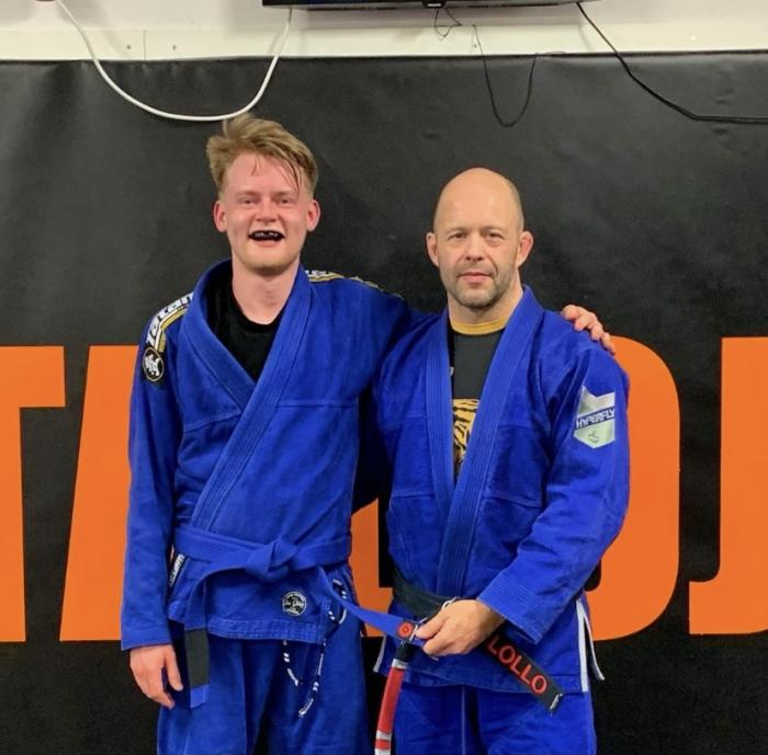 Blue belt · March 18, 2021 · Promoted by Lars-Olof Allerhed