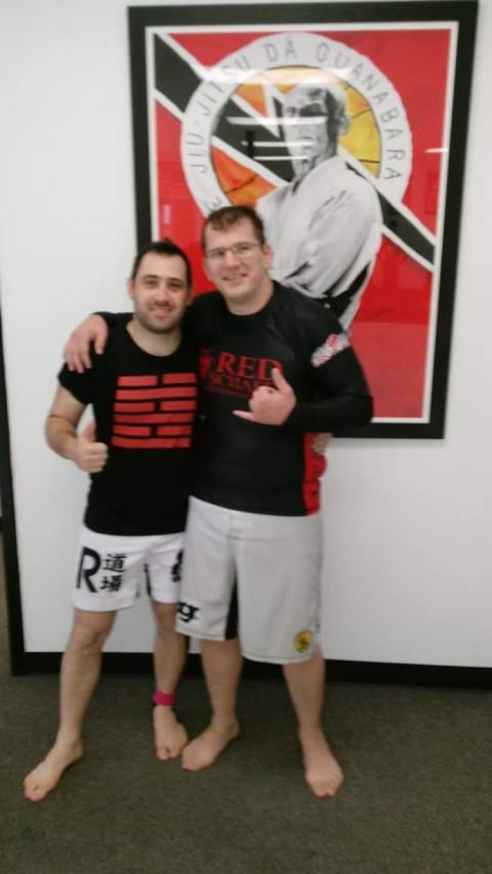 Reilly Bodycomb asked if he could have a pic with Robnoxious. I obliged