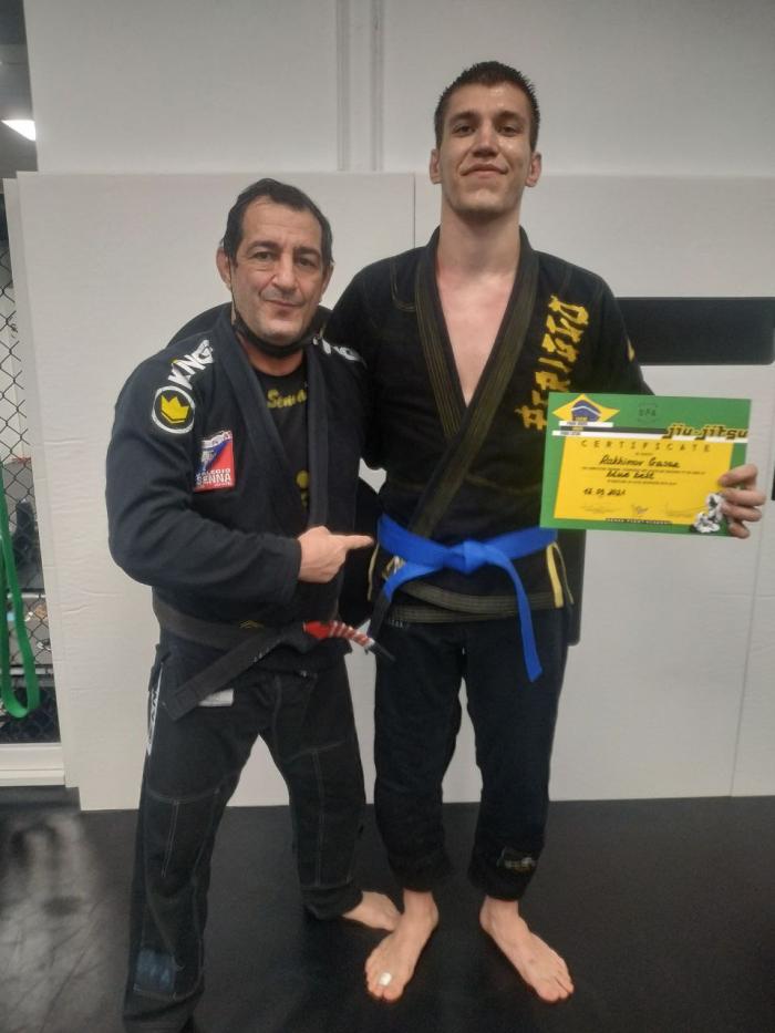 Blue belt · March 12, 2021 · Promoted by Valecio Senna