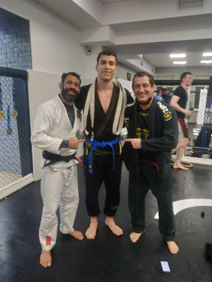 Blue belt · March 12, 2021 · Promoted by Valecio Senna