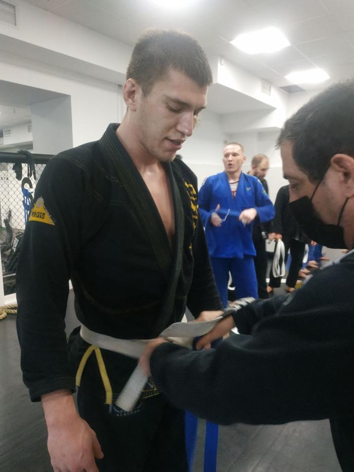 Blue belt · March 12, 2021 · Promoted by Valecio Senna