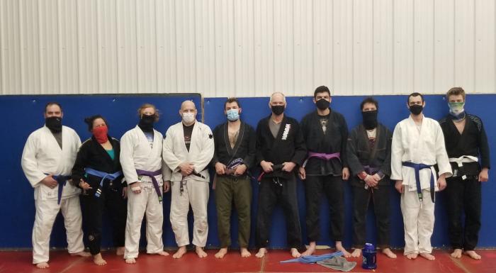 Purple belt · April 1, 2021 · Promoted by Chris Kading