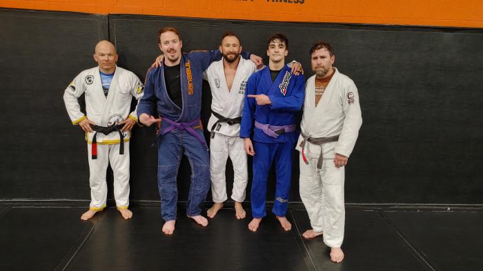Purple belt · March 30, 2021 · Promoted by Mike Martin