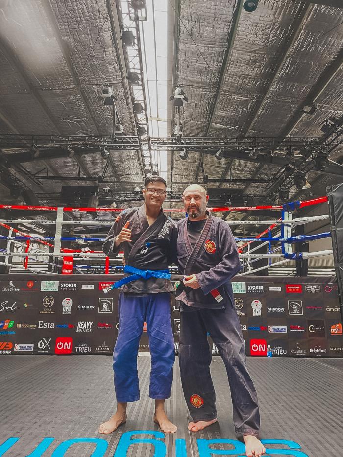 Blue belt · April 3, 2021 · Promoted by An Lưu