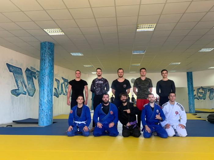 The very first promotions at Thrace Jiu Jitsu - 5 new 1st stripe white belts