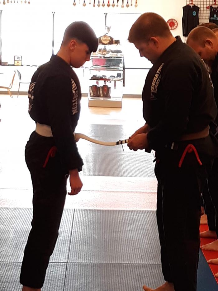Gray belt · September 24, 2020 · Promoted by Nicholas Riggle Jr