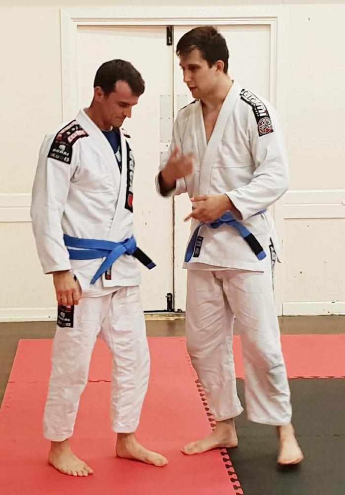 Blue belt · January 11, 2018 · Promoted by Rodolfo Patello