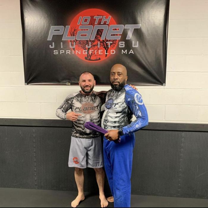 Purple belt · April 5, 2021 · Promoted by Pat Campagnola