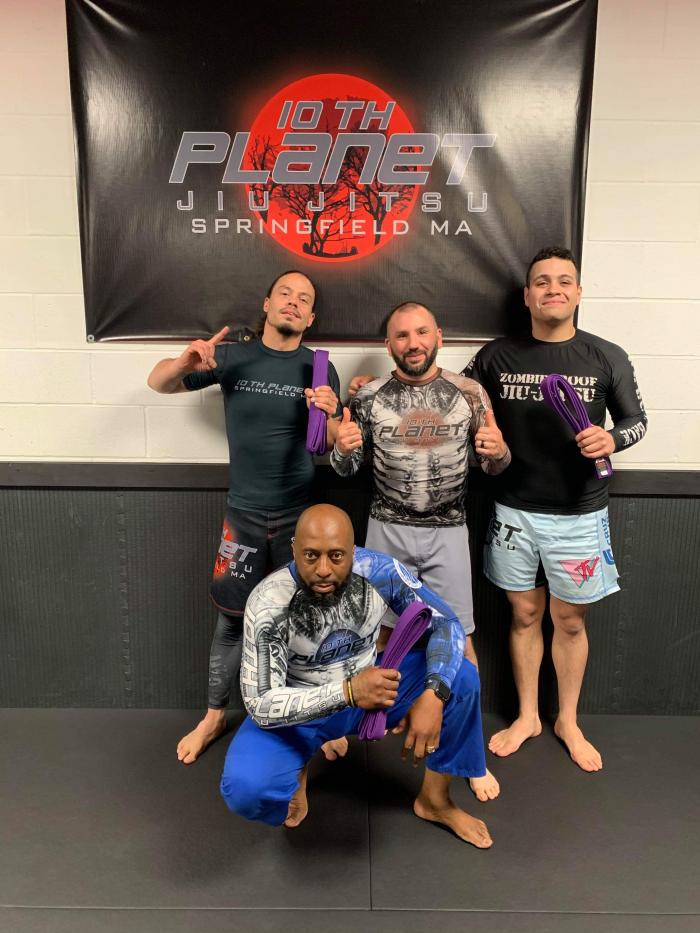 Purple belt · April 5, 2021 · Promoted by Pat Campagnola