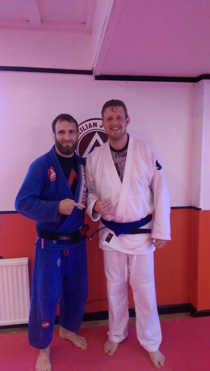 Blue belt · July 1, 2015 · Promoted by Craig Tetley