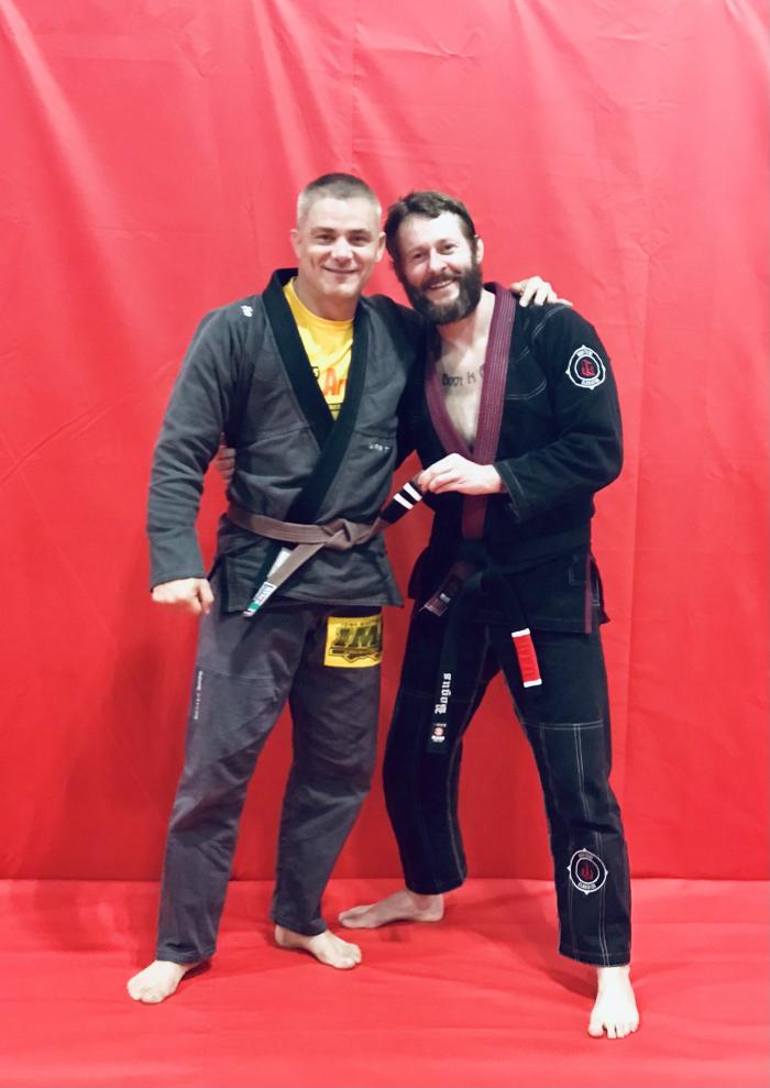 Brown belt · May 13, 2019 · Promoted by Professor Aaron Martinez
