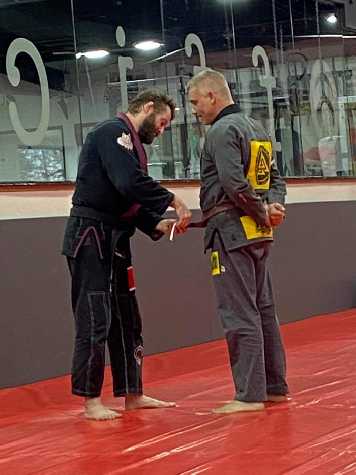 Brown belt · May 13, 2019 · Promoted by Professor Aaron Martinez