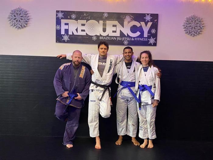 Blue belt · December 19, 2021 · Promoted by Kyle Raemisch