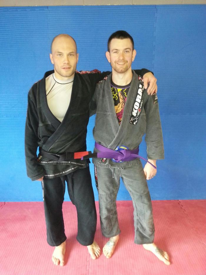 Purple belt · May 3, 2012 · Promoted by Keith McKenzie