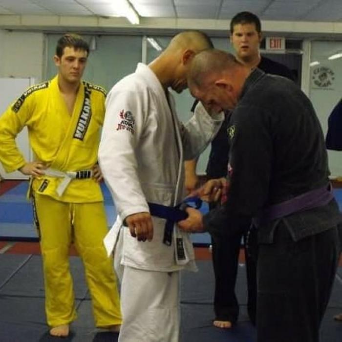 Blue belt · June 1, 2008 · Promoted by Jarrod Clontz