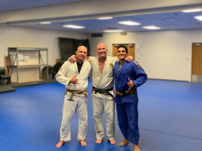 Lunch break training with the Kraken