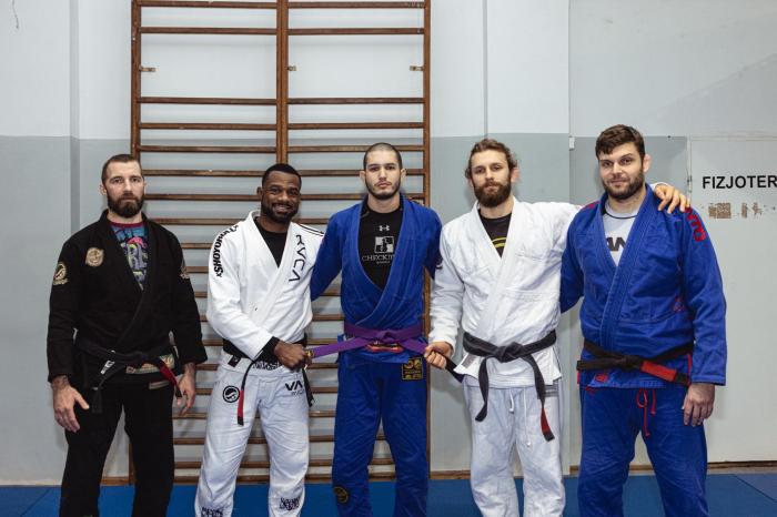 Purple belt · January 27, 2021 · Promoted by Adam Wardzinski