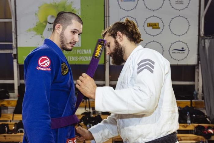 Purple belt · January 27, 2021 · Promoted by Adam Wardzinski