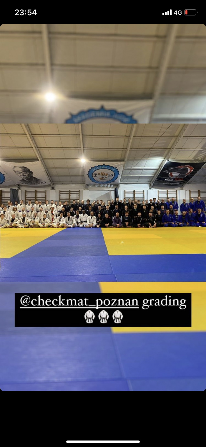 Purple belt · January 27, 2021 · Promoted by Adam Wardzinski