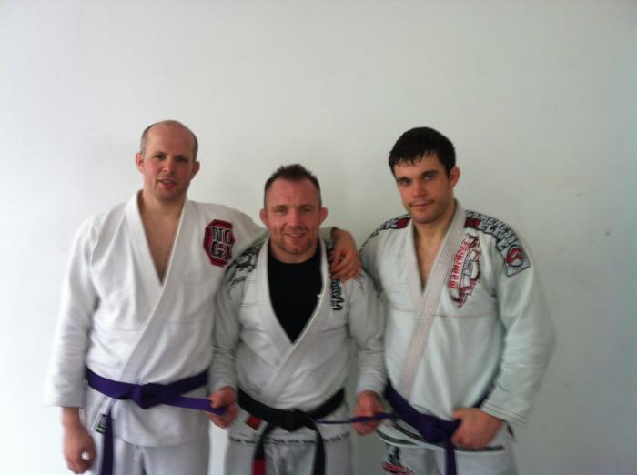 Purple belt · April 29, 2012 · Promoted by Piotr Baginsky