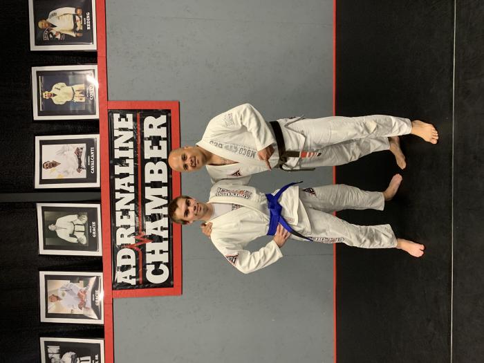 Blue belt · April 14, 2021 · Promoted by Tony Cruz
