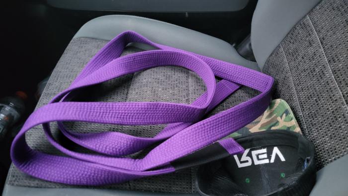 Purple belt · April 9, 2021 · Promoted by Jamie Weaver
